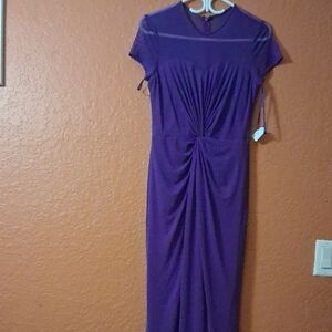 Elegant Purple Women's Dress #180p